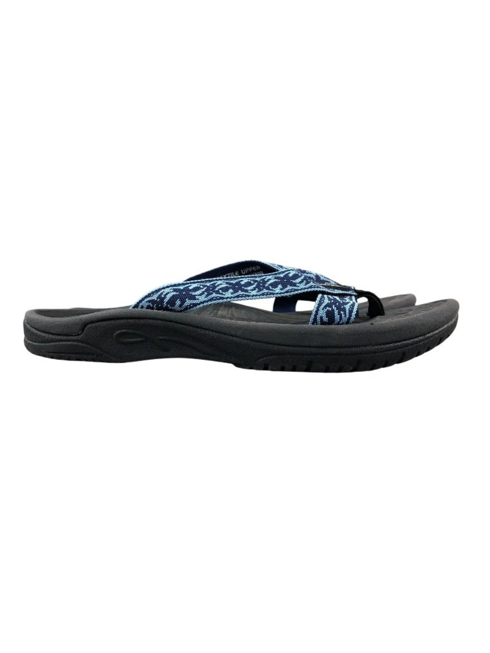 Earth Women's Size 6B Cabo San Lucas 2 Sea Blue Multi Open Toe Slip On Sandals